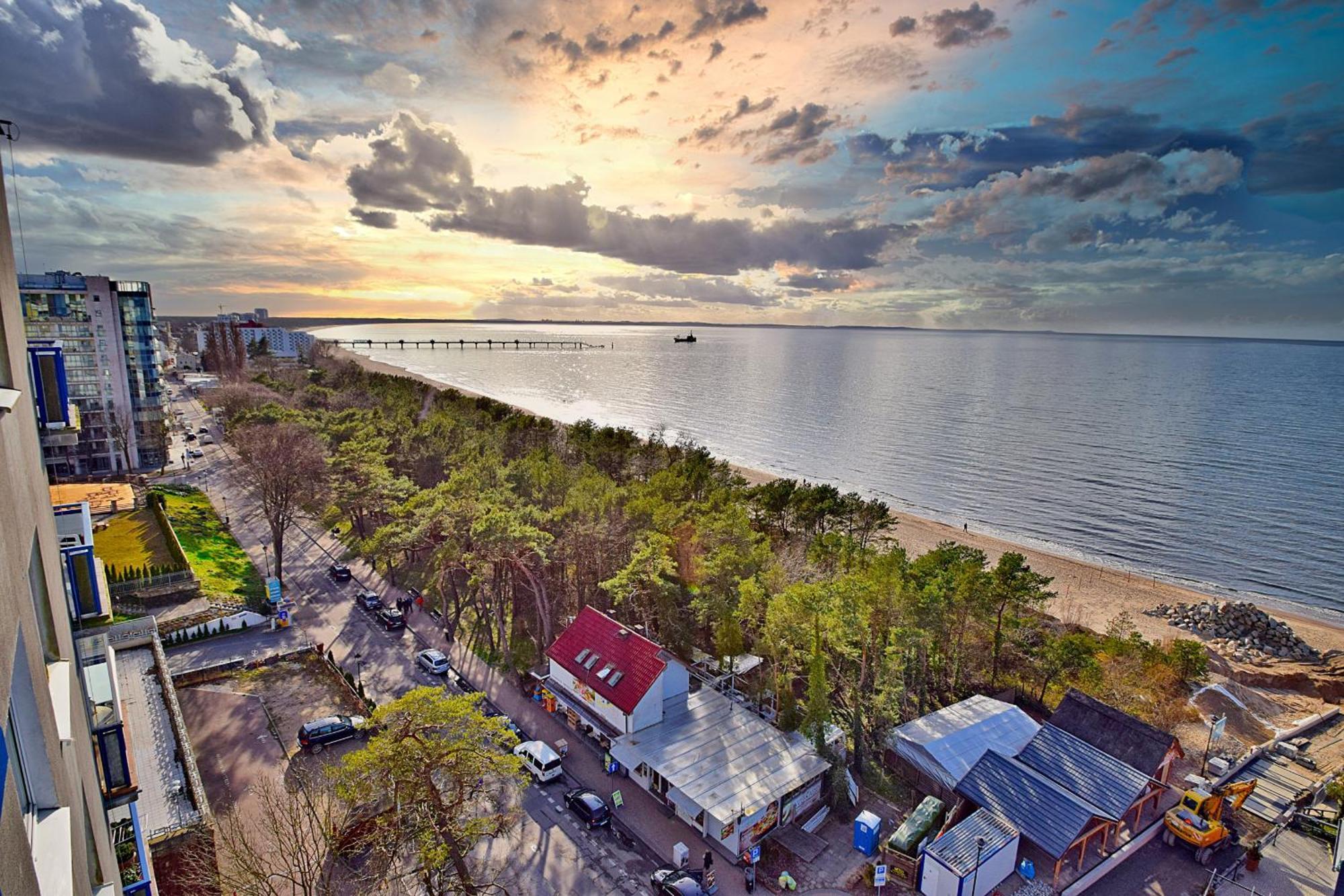 Apartament Perlowy Seaview By Rent Like Home 米兹多洛杰 外观 照片